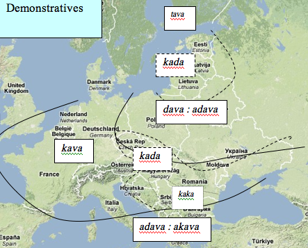 Map 5: Demonstratives Map 5: Demonstratives